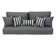Futon Turco com Almofadas cinza, grey | WestwingNow