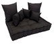 Futon Turco com Almofadas preto, black | WestwingNow