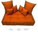 Futon Turco com Almofadas laranja, orange | WestwingNow