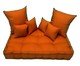 Futon Turco com Almofadas laranja, orange | WestwingNow