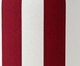 Pufe listrado Navi vermelho e branco, red | WestwingNow