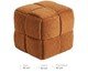Pufe Cubo em Bouclé Terracota, Terracotta | WestwingNow