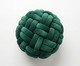 Pufe em veludo Máxi Tricot Verde, green | WestwingNow