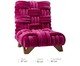 Chaise Lucca Pink, black | WestwingNow