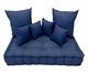 Futon Turco com Almofadas azul, blue | WestwingNow