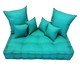 Futon Turco com Almofadas tiffany, blue | WestwingNow