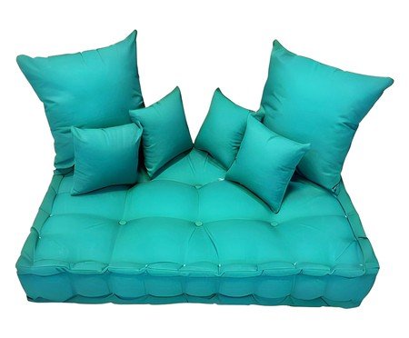 Futon Turco com Almofadas tiffany | Westwing
