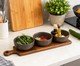 Jogo de Petisqueiras com Bandeja Essence Preto, black | WestwingNow