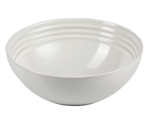 Bowl para Cereal em Cerâmica - Branco, Branco | WestwingNow