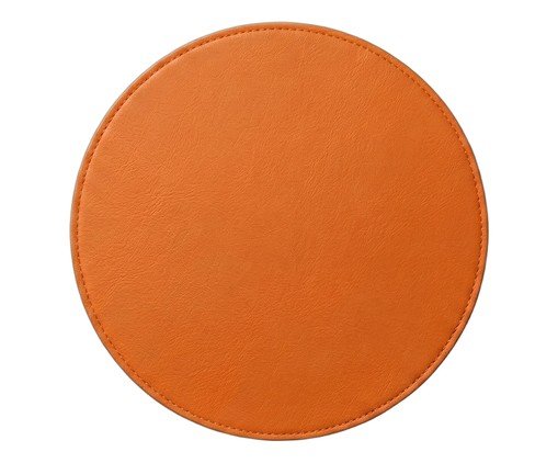 Lugar Americano Dupla Face Mônaco Laranja e Caramelo, orange | WestwingNow