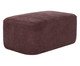 Puff Cuscino - Linhão Estonado Bordô, red | WestwingNow