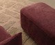 Puff Cuscino - Linhão Estonado Bordô, red | WestwingNow