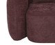 Sofá Cuscino 3 Lugares - Linhão Estonado Bordô, red | WestwingNow