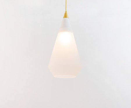 Pendente Berg Fine Branco e Transparente | Westwing