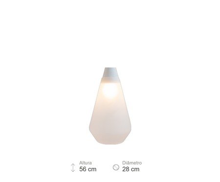 Pendente Berg Fine Branco e Transparente | Westwing