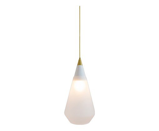 Pendente Berg Fine Branco e Transparente, white | WestwingNow