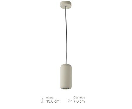 Pendente Opala Areia | Westwing