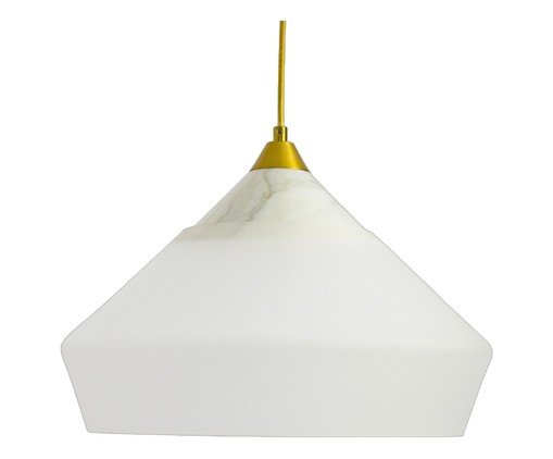 Pendente Berg Branco e Transparente, white | WestwingNow