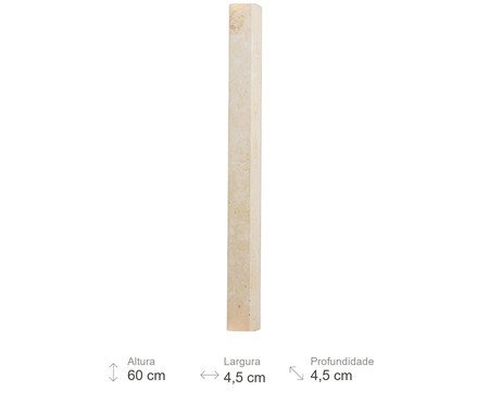 Arandela Pillar Bege | Westwing