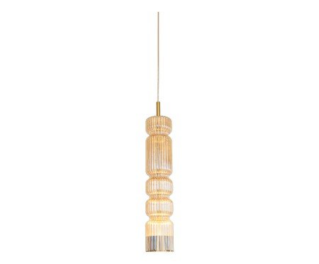 Pendente Chaco Champanhe e Dourado | Westwing