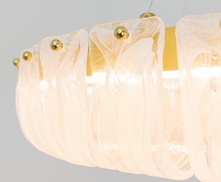 Pendente Erico Transparente e Dourado | Westwing