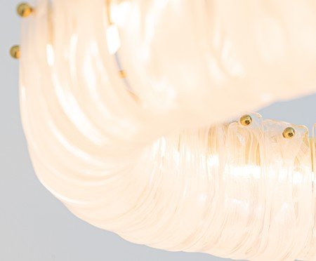 Pendente Erico Transparente e Dourado | Westwing