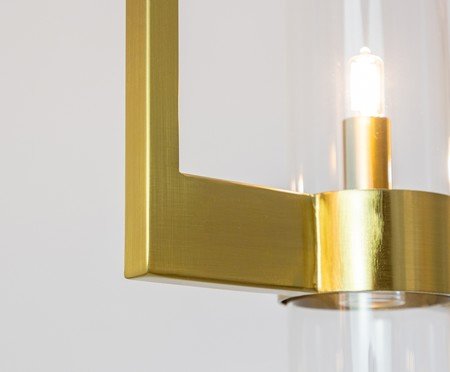Pendente Streamline Latão e Transparente | Westwing