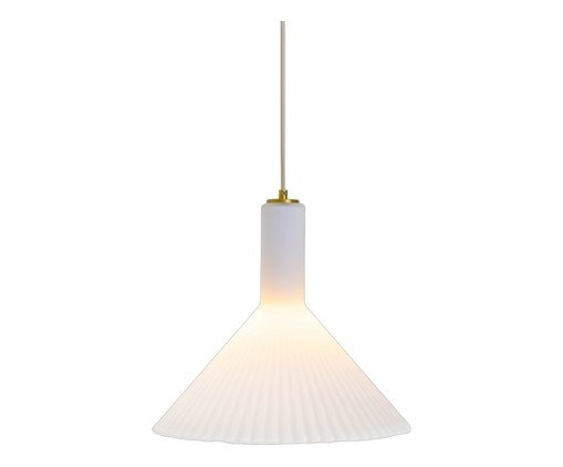 Pendente Reidy Opalino e Latão, white | WestwingNow