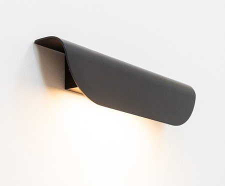 Arandela Vertice Preto e Transparente | Westwing