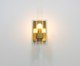 Arandela Streamline Dourado e Transparente, gold | WestwingNow