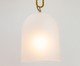 Pendente Posh Maior Jateado e Dourado, Off White | WestwingNow