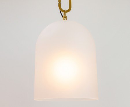Pendente Posh Maior Jateado e Dourado | Westwing