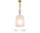 Pendente Posh Maior Jateado e Dourado, Off White | WestwingNow