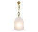 Pendente Posh Maior Jateado e Dourado, Off White | WestwingNow
