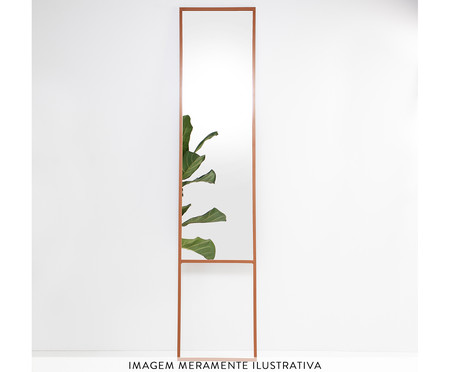 Espelho de Chão Viana - Terracota | WestwingNow