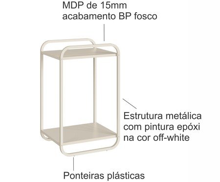 Mesa Lateral Alba | Westwing