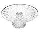 Prato para Bolo em Cristal Diamond Transparente, transparent | WestwingNow
