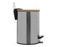 Lixeira em Aço Inox com Pedal Lyor, silver or metallic | WestwingNow