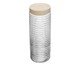 Pote com Tampa Colmeia Transparente, transparent | WestwingNow