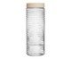 Pote com Tampa Colmeia Transparente, transparent | WestwingNow