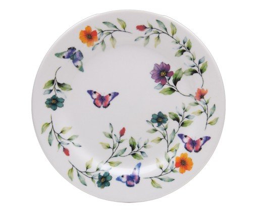 Prato para Sobremesa Botanique Branco, white | WestwingNow