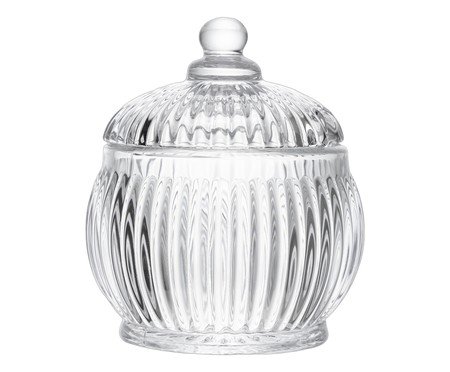Açucareiro em Cristal com Colher Renaissance Transparente | Westwing