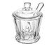 Açucareiro em Cristal com Colher Radial Transparente, transparent | WestwingNow