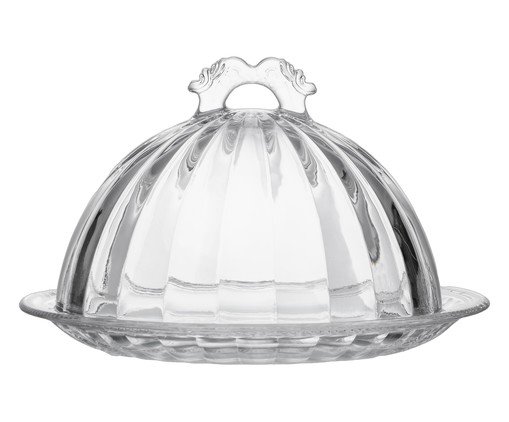 Queijeira em Cristal Imperial Transparente, transparent | WestwingNow