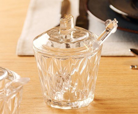 Meleira com Pegador Diamond Transparente | Westwing
