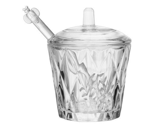 Meleira com Pegador Diamond Transparente, transparent | WestwingNow