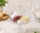 Prato em Cristal com Tampa Diamond Transparente, transparent | WestwingNow