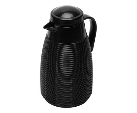 Garrafa Térmica Rattan Preto | Westwing