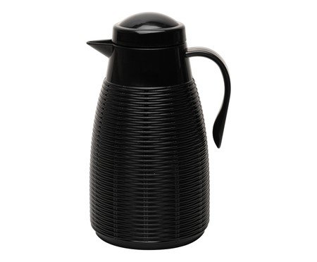 Garrafa Térmica Rattan Preto | Westwing
