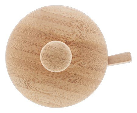 Açucareiro em Bambu com Colher Verona Natural | Westwing